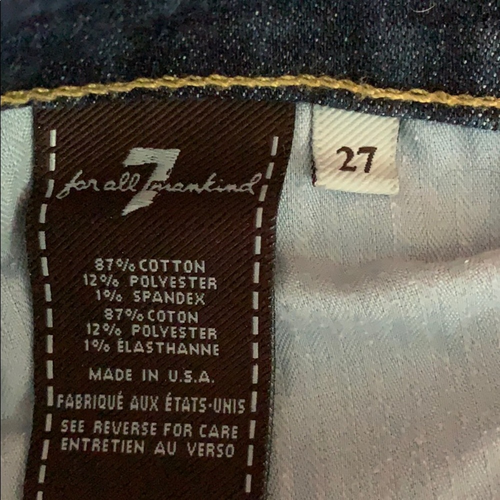 7 For All Mankind Boot Cut Denim - Picture 5 of 5